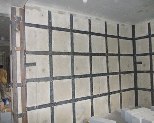粘钢加固-2011年8月太原移村高层住宅楼粘钢加固工程