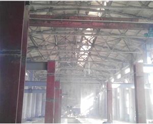 2012年11月榆社化工厂厂房屋架下弦杆碳纤维加固